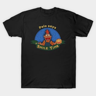 Polo says it's SMILE TIME Angel the series T-Shirt